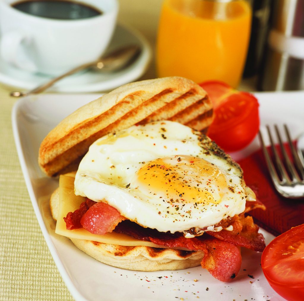 Breakfast sandwiches are an early morning comfort food